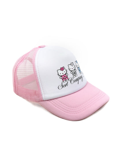 Kitties Trucker Cap Pink
