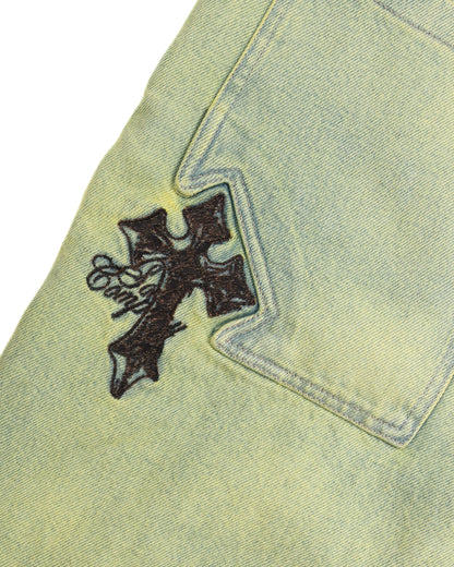 Matcha Washed Shorts