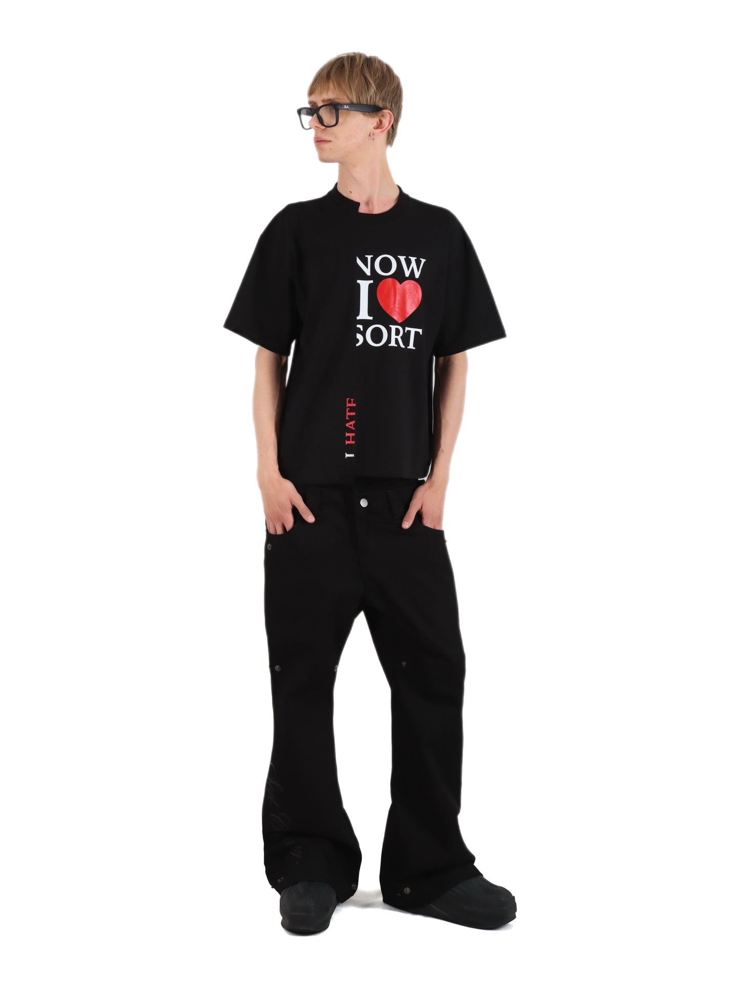 Switch Up Tee Black