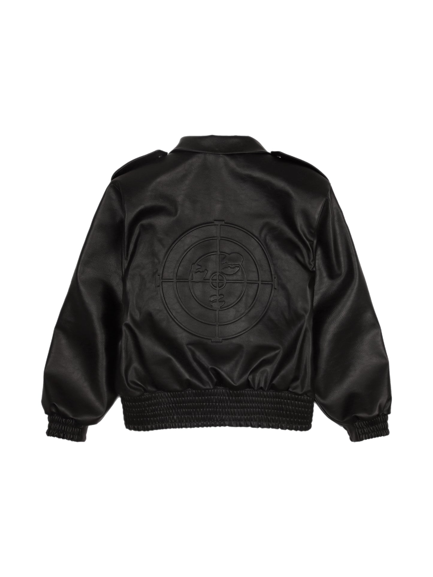 Rage Leather Jacket Black