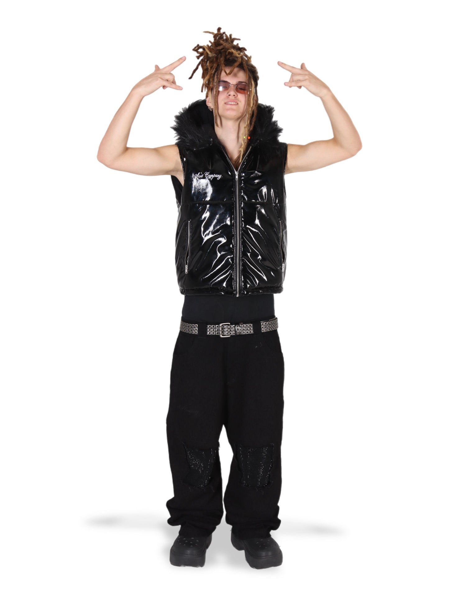 Phantom Puffer Vest Black