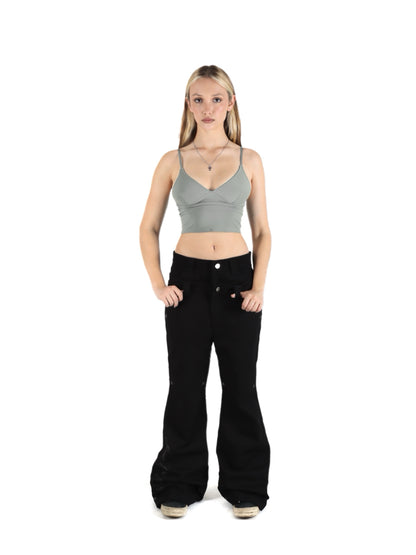 Flare Jeans Black