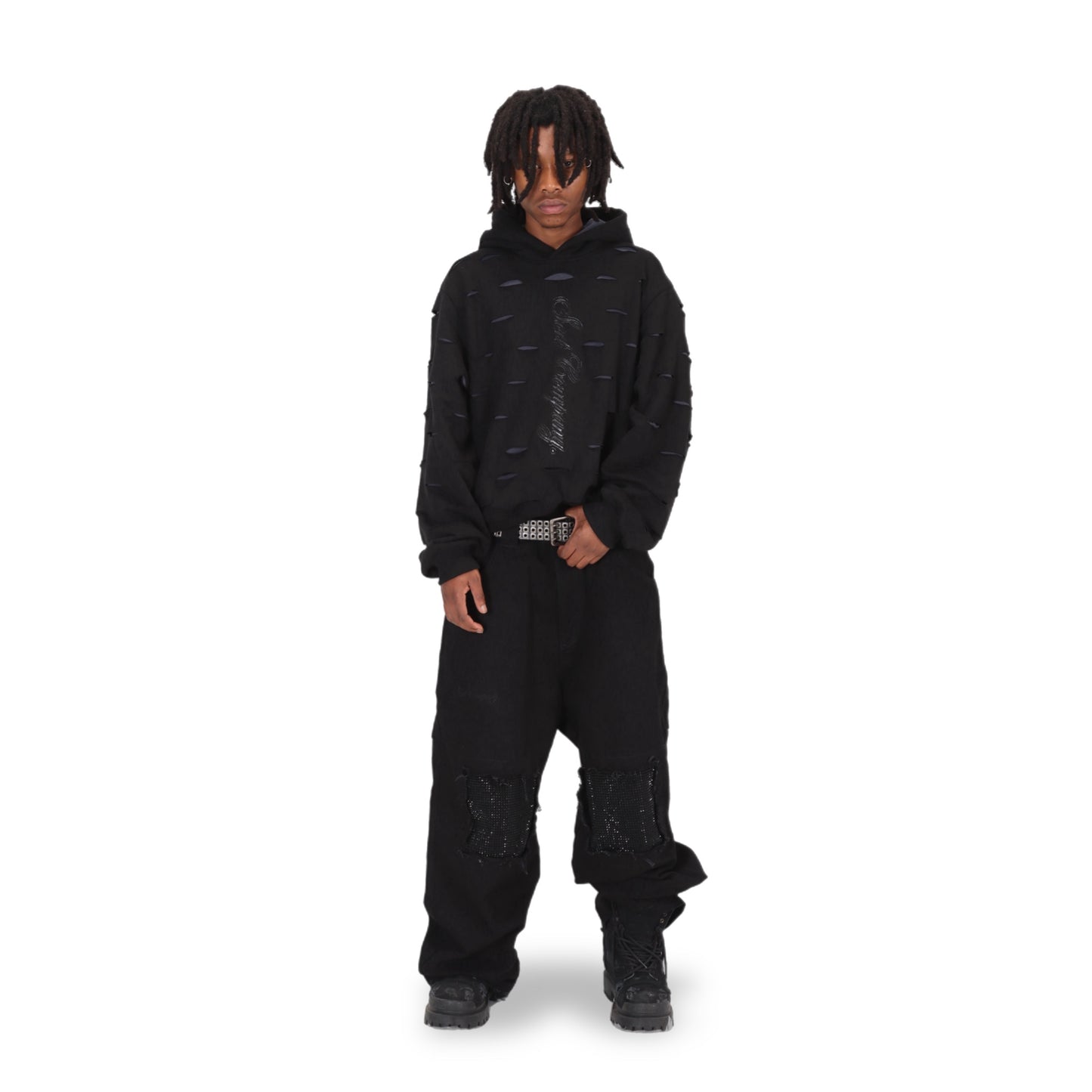 Slash Hoodie Black