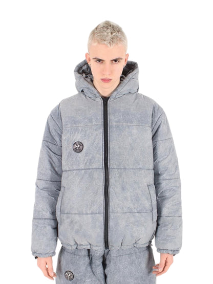 Scratch Puffer Jacket Gray