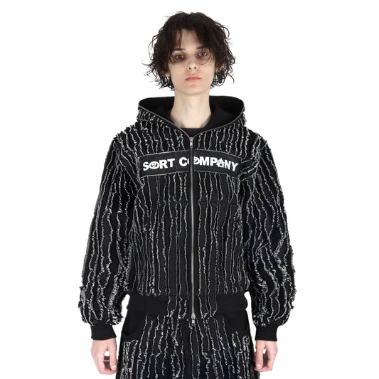 NEW RÄP Full Zip Jacket Black