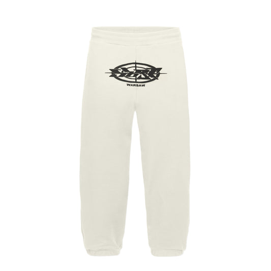 WARSAW Sweatpants Vintage White