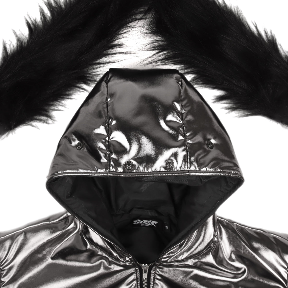 Chrome Puffer Jacket