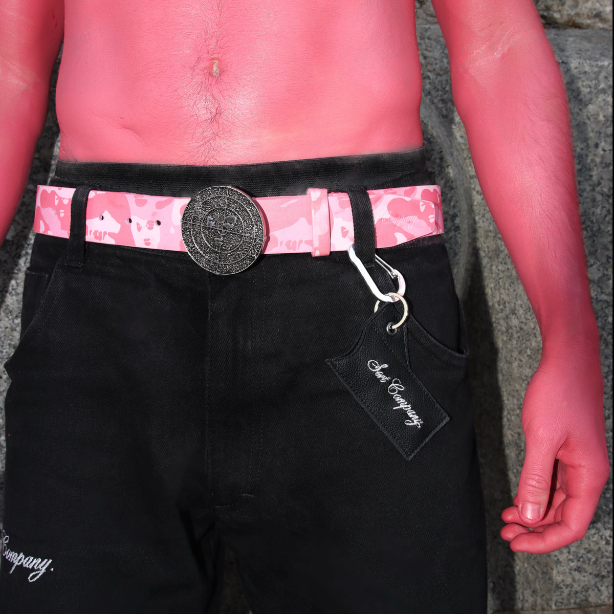Camo Belt Pink