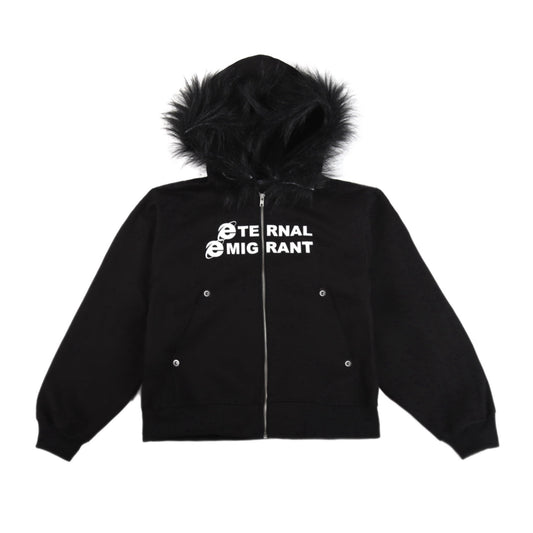 Emigrant Zip Jacket Black