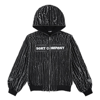NEW RÄP Full Zip Jacket Black