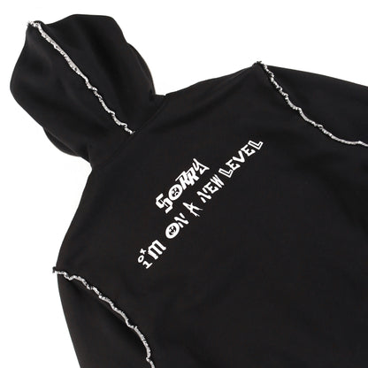 LEVEL Full Zip Hoodie Black