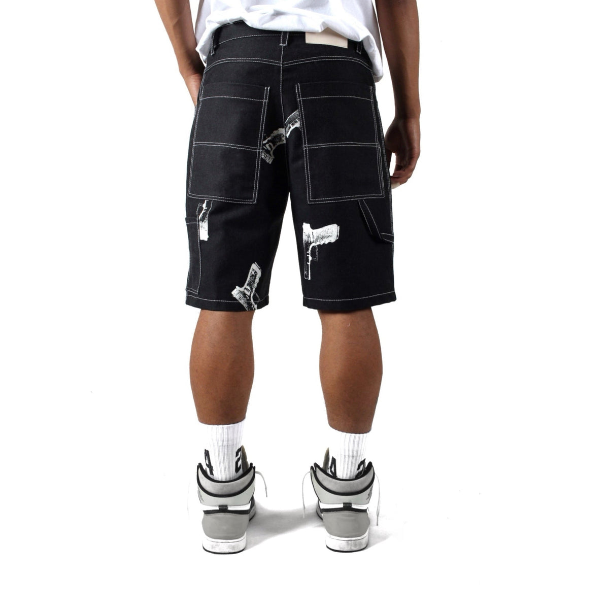 OG GLOCKS Shorts Dark Gray