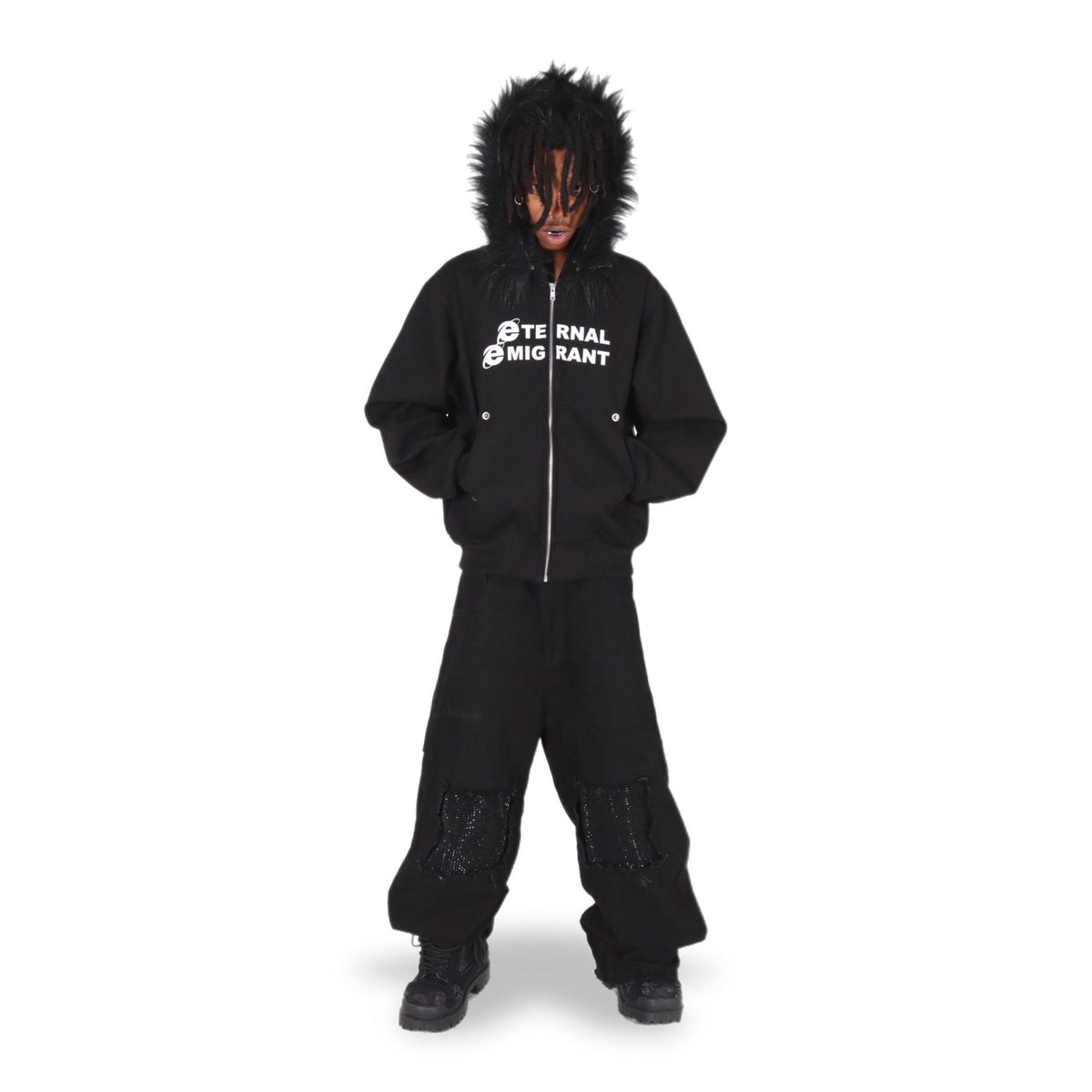 Emigrant Zip Jacket Black