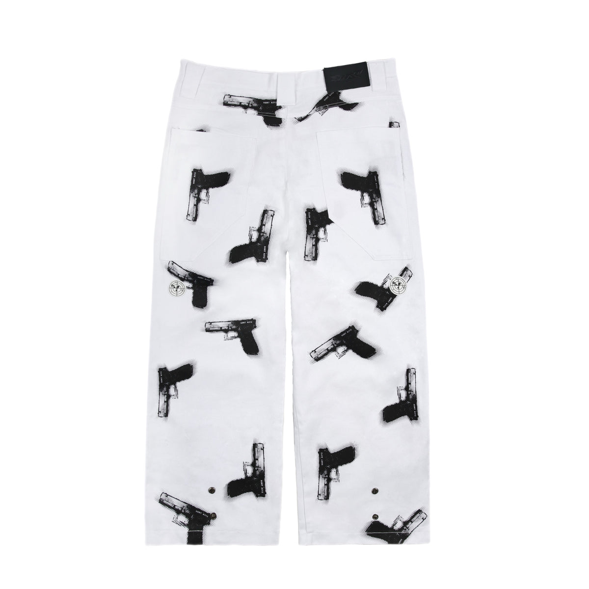 GLOCKS Jeans White