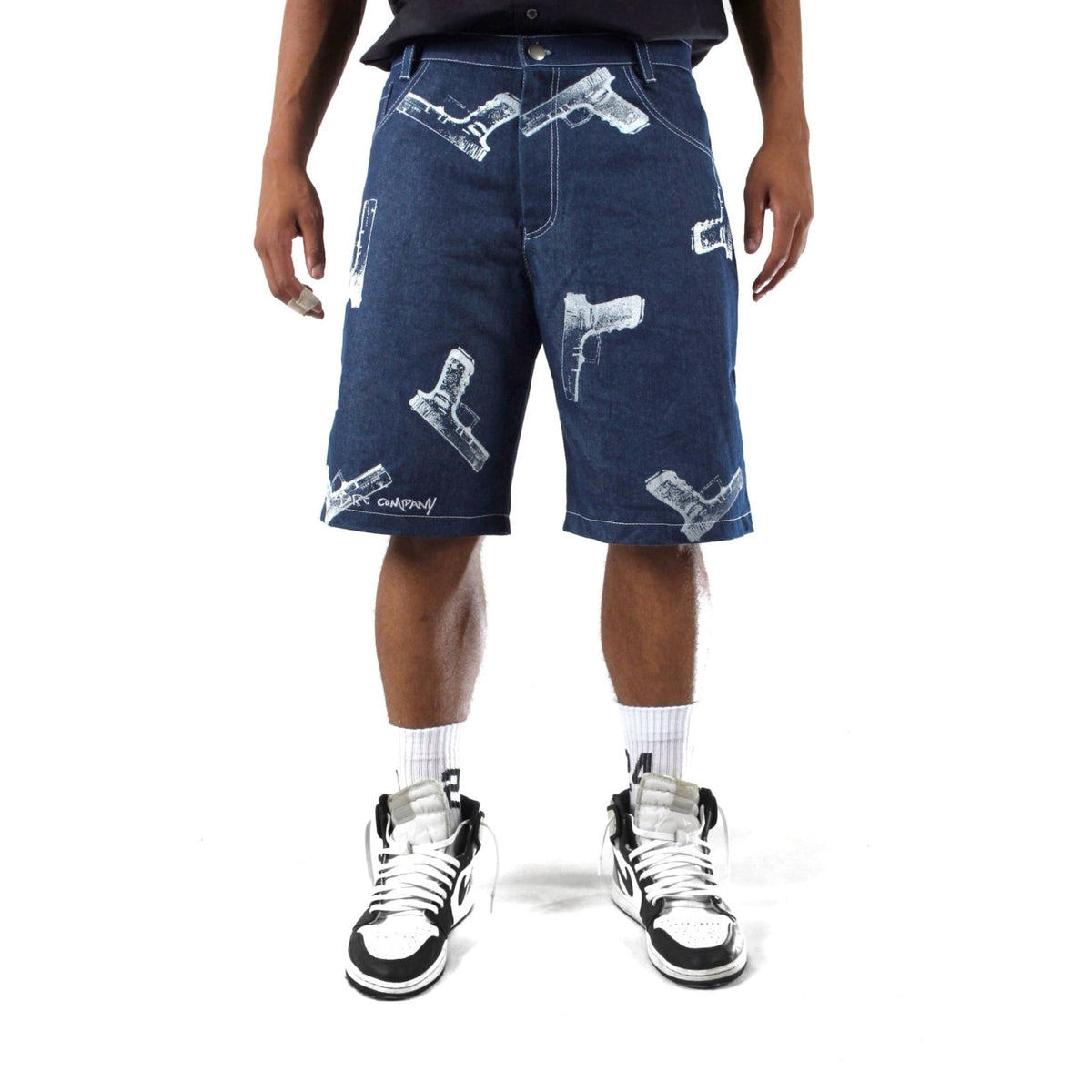 OG GLOCKS Shorts Indigo