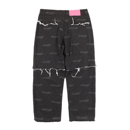 RARER Jeans/Shorts Dark Gray