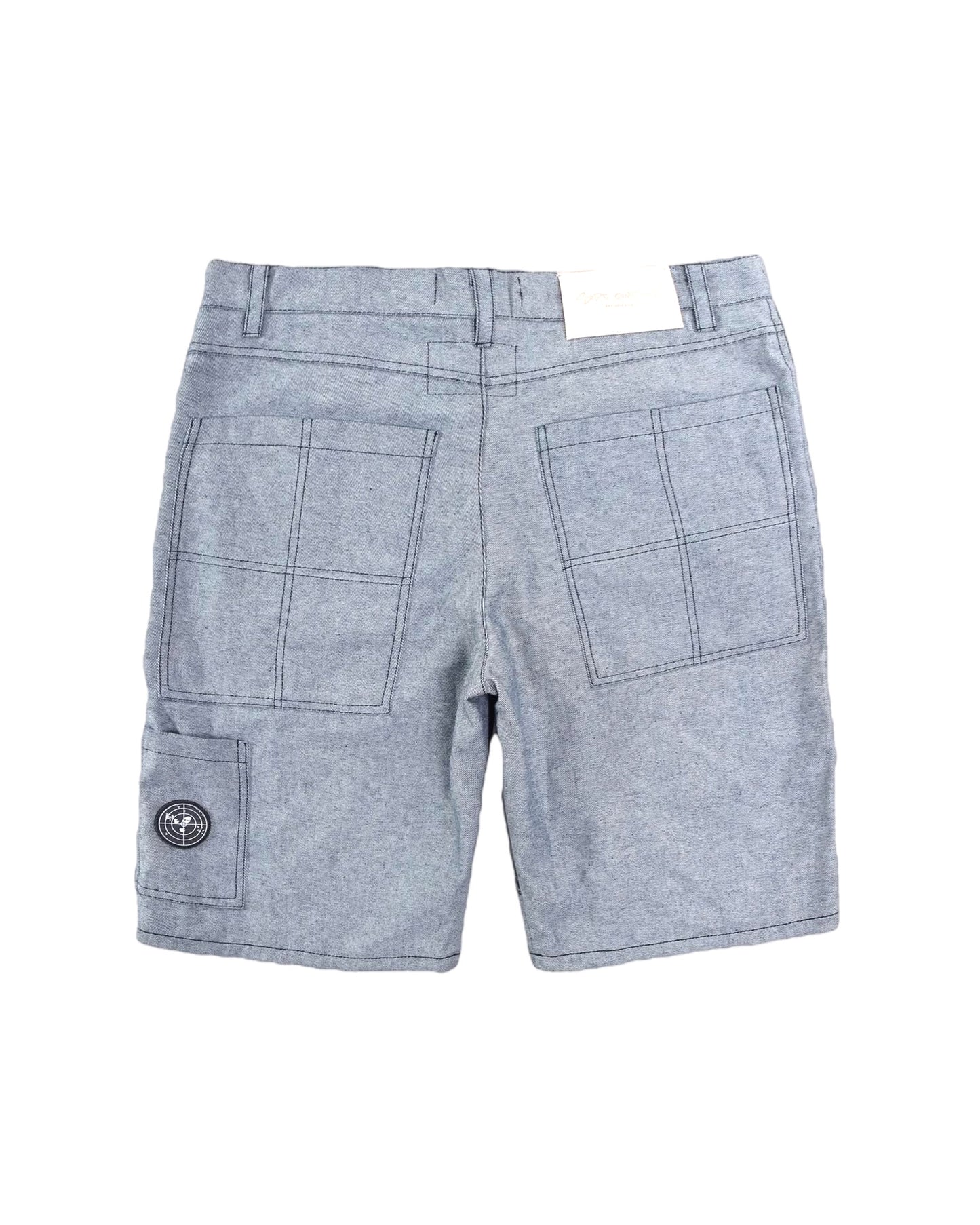 666 Shorts Light Blue