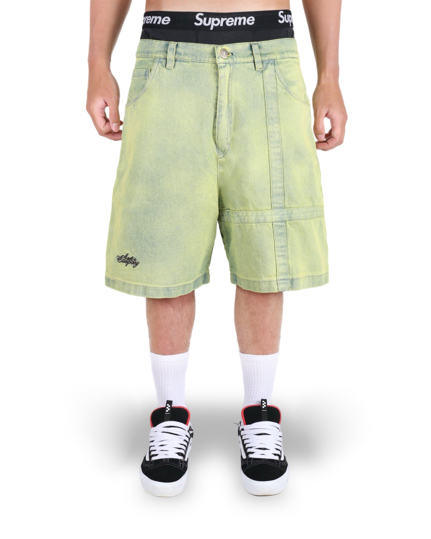 Matcha Washed Shorts