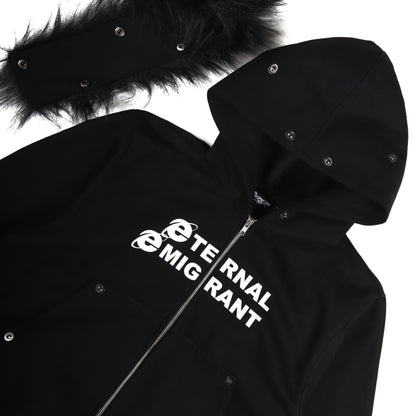 Emigrant Zip Jacket Black