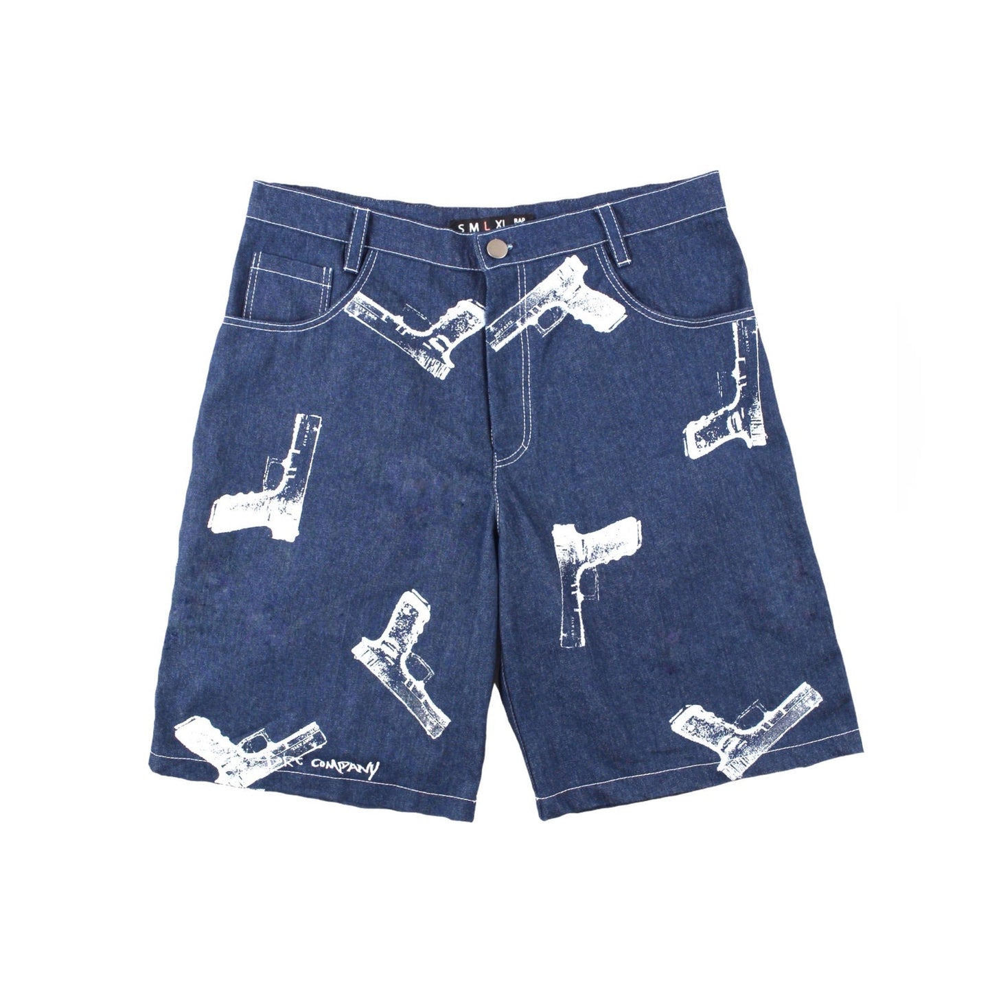 OG GLOCKS Shorts Indigo