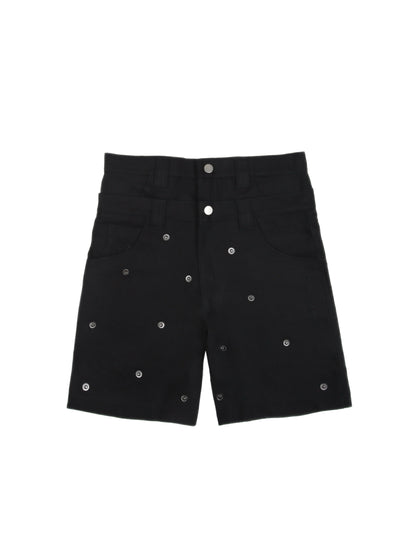 Metal Shorts Black