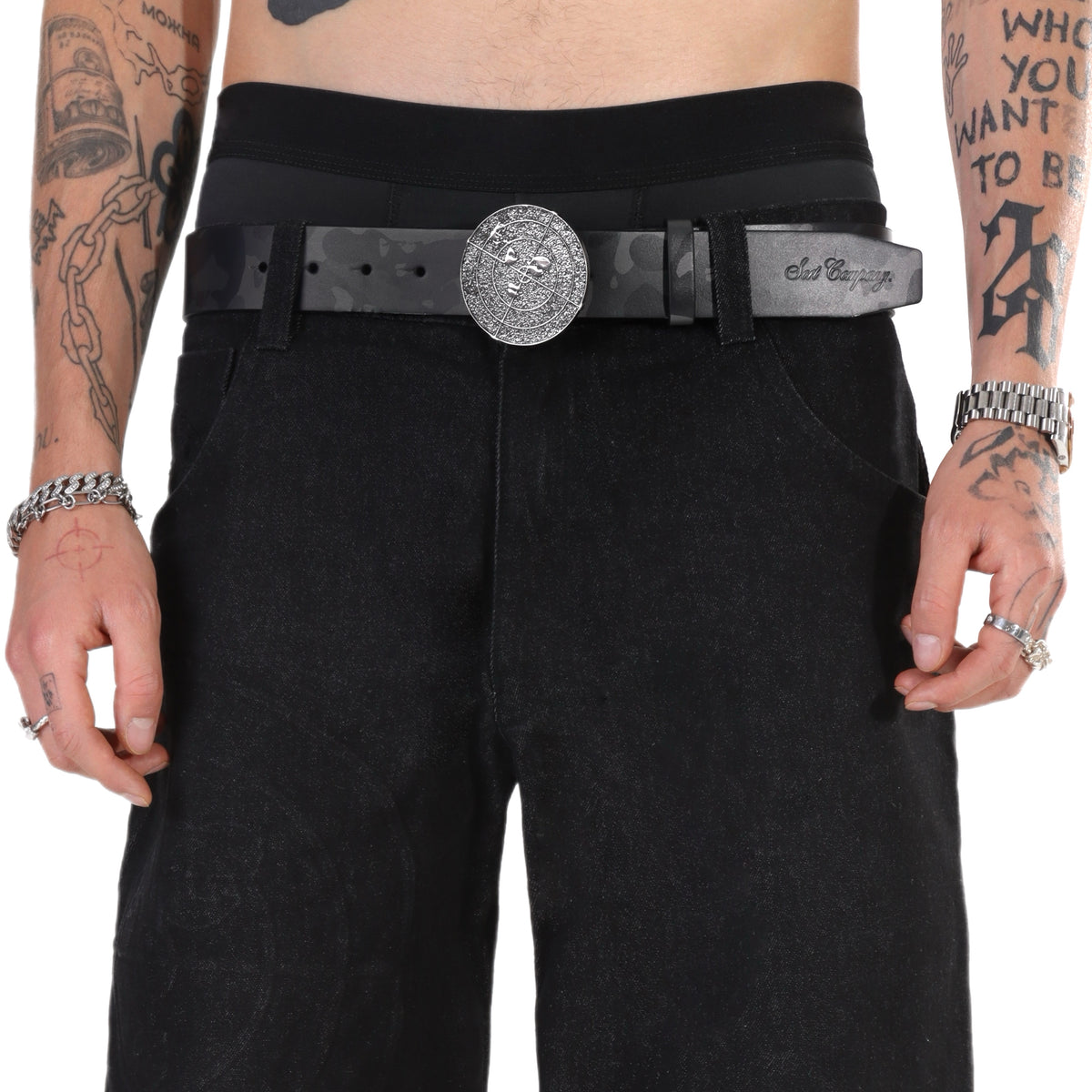 Camo Belt Black