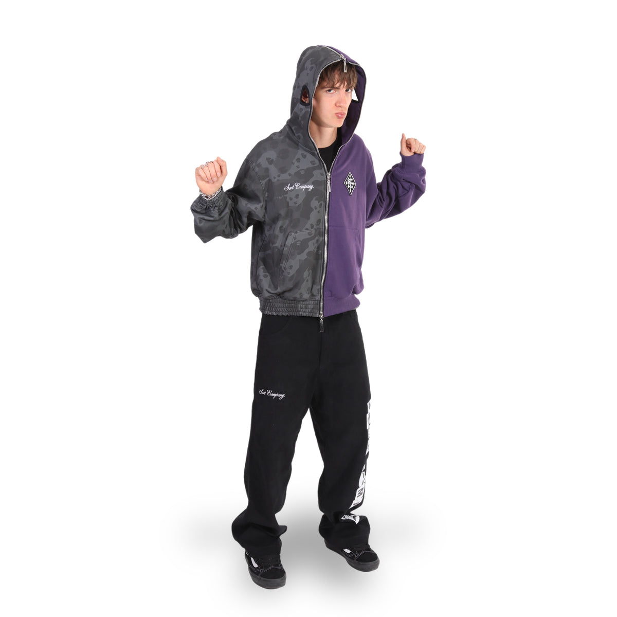 Camo + Ghost 360 Zip Hoodies (2 pieces)