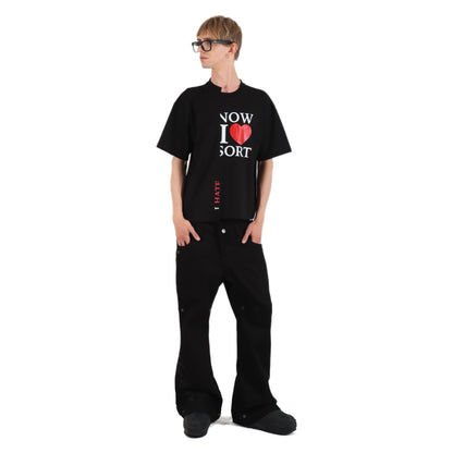 Switch Up Tee Black