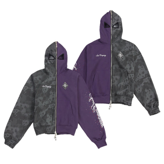 Camo + Ghost 360 Zip Hoodies (2 pieces)