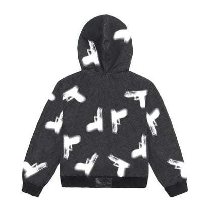 GLOCKS Full Zip Jacket Dark Gray