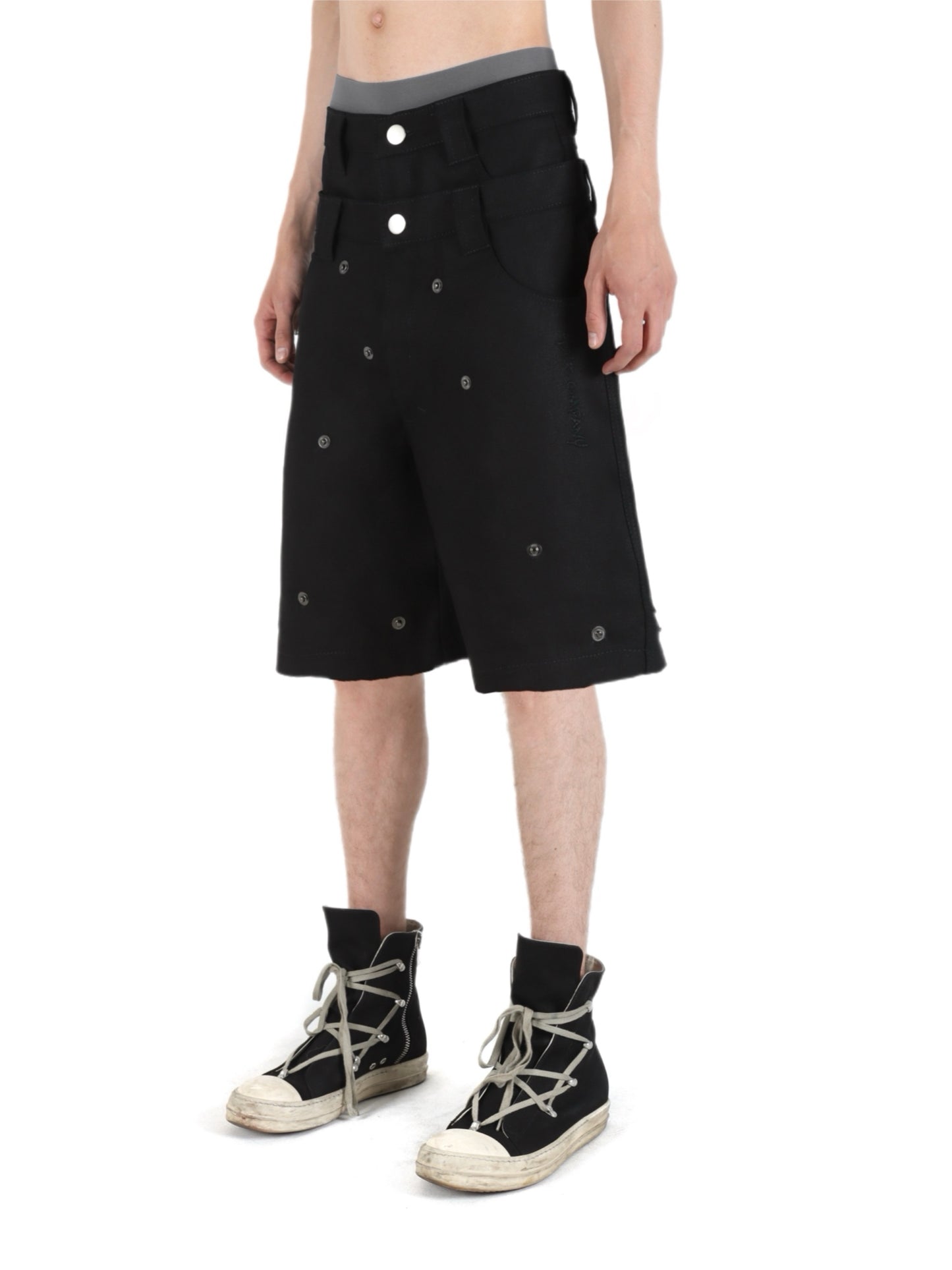 Metal Shorts Black