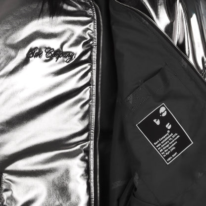Chrome Puffer Jacket