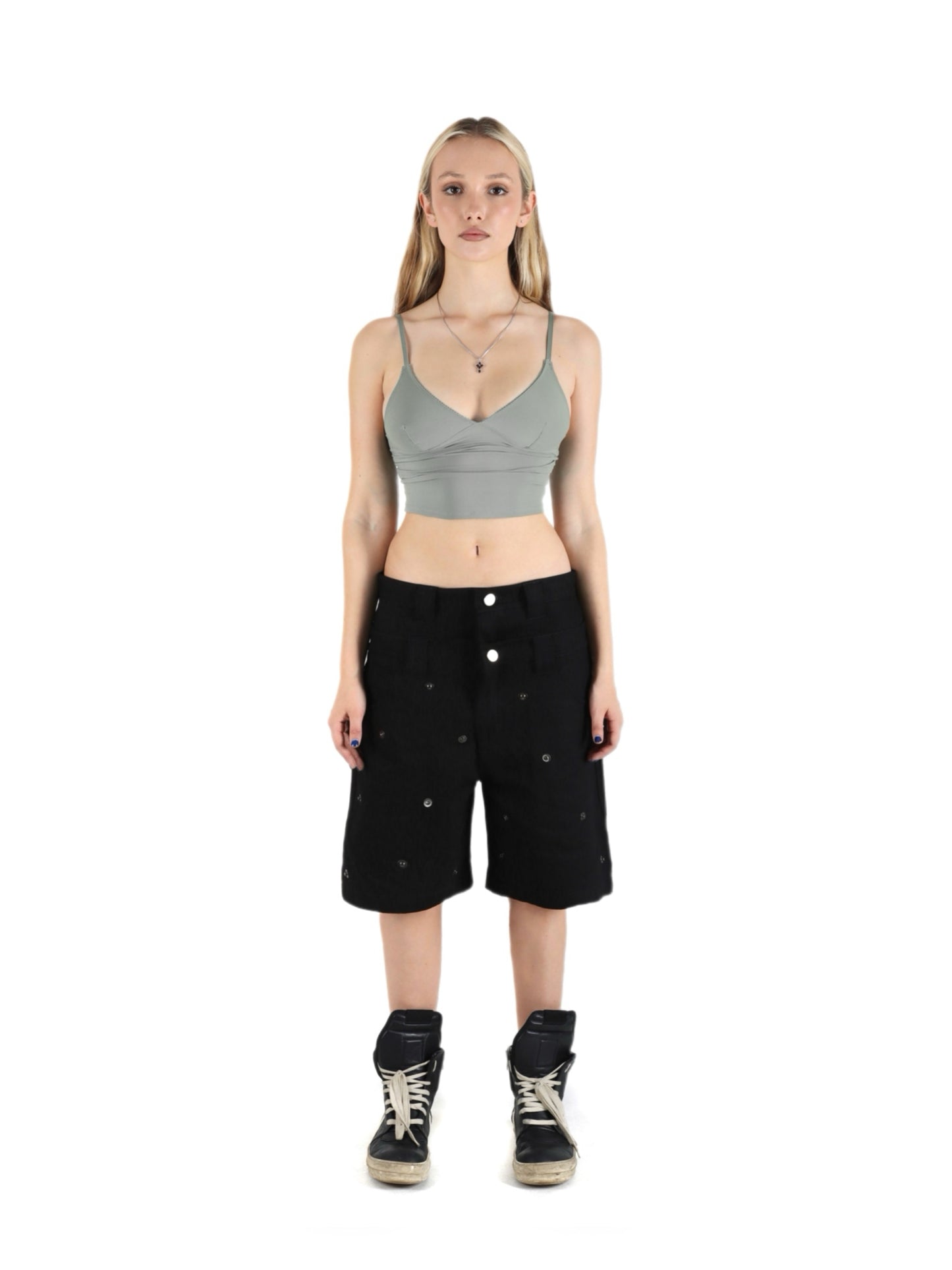 Metal Shorts Black