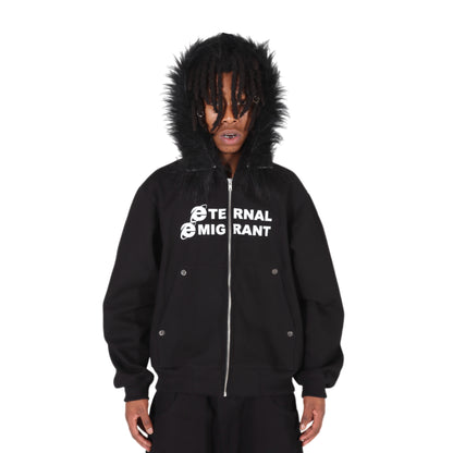Emigrant Zip Jacket Black