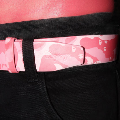 Camo Belt Pink