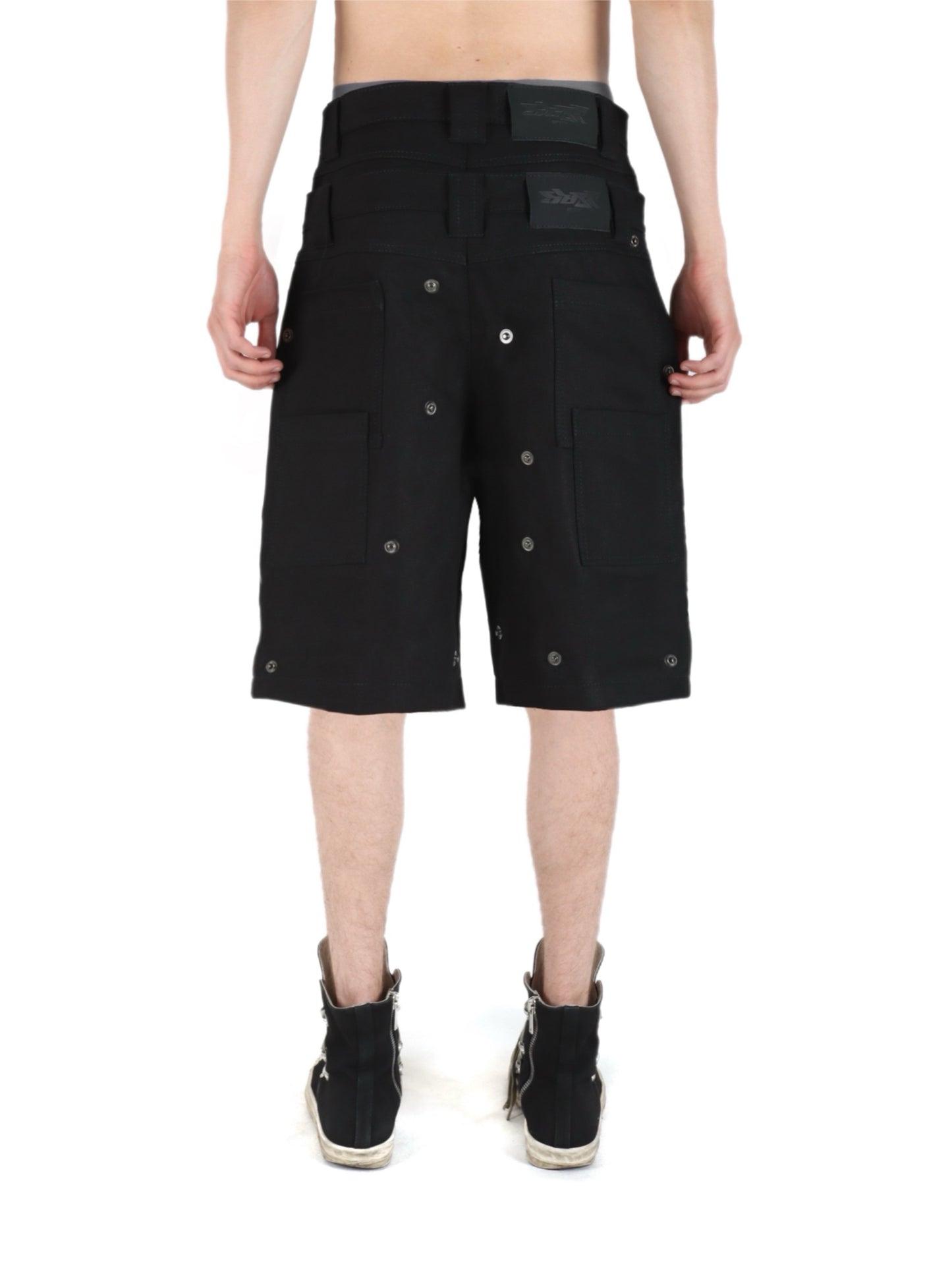 Metal Shorts Black