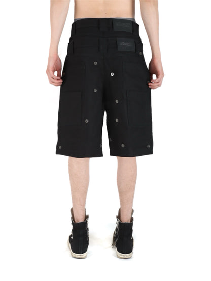 Metal Shorts Black