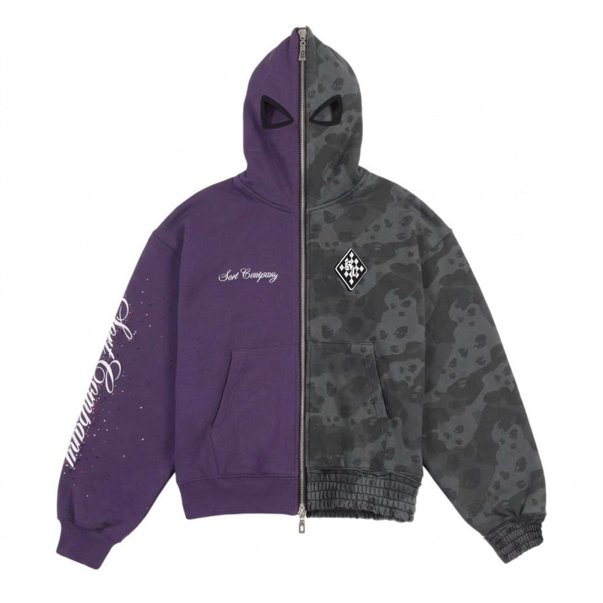 Camo + Ghost 360 Zip Hoodies (2 pieces)