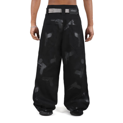 GLOCKS Jeans Black