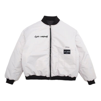 BIG T 2-sided Bomber Black/Light Gray