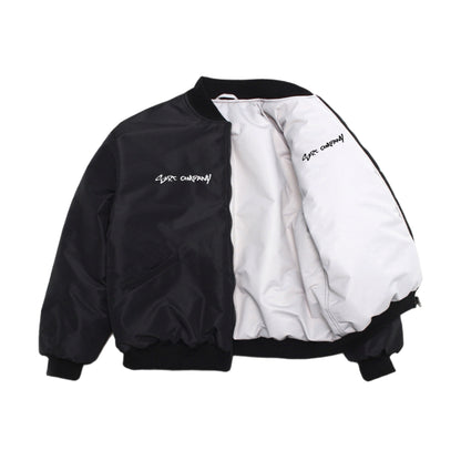 BIG T 2-sided Bomber Black/Light Gray