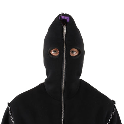 LEVEL Full Zip Hoodie Black
