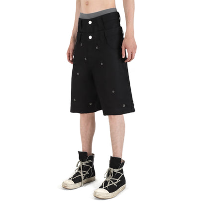 Metal Shorts Black
