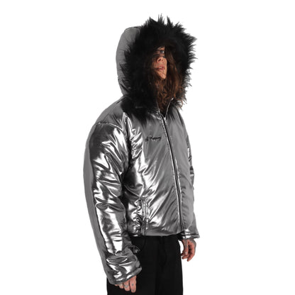 Chrome Puffer Jacket