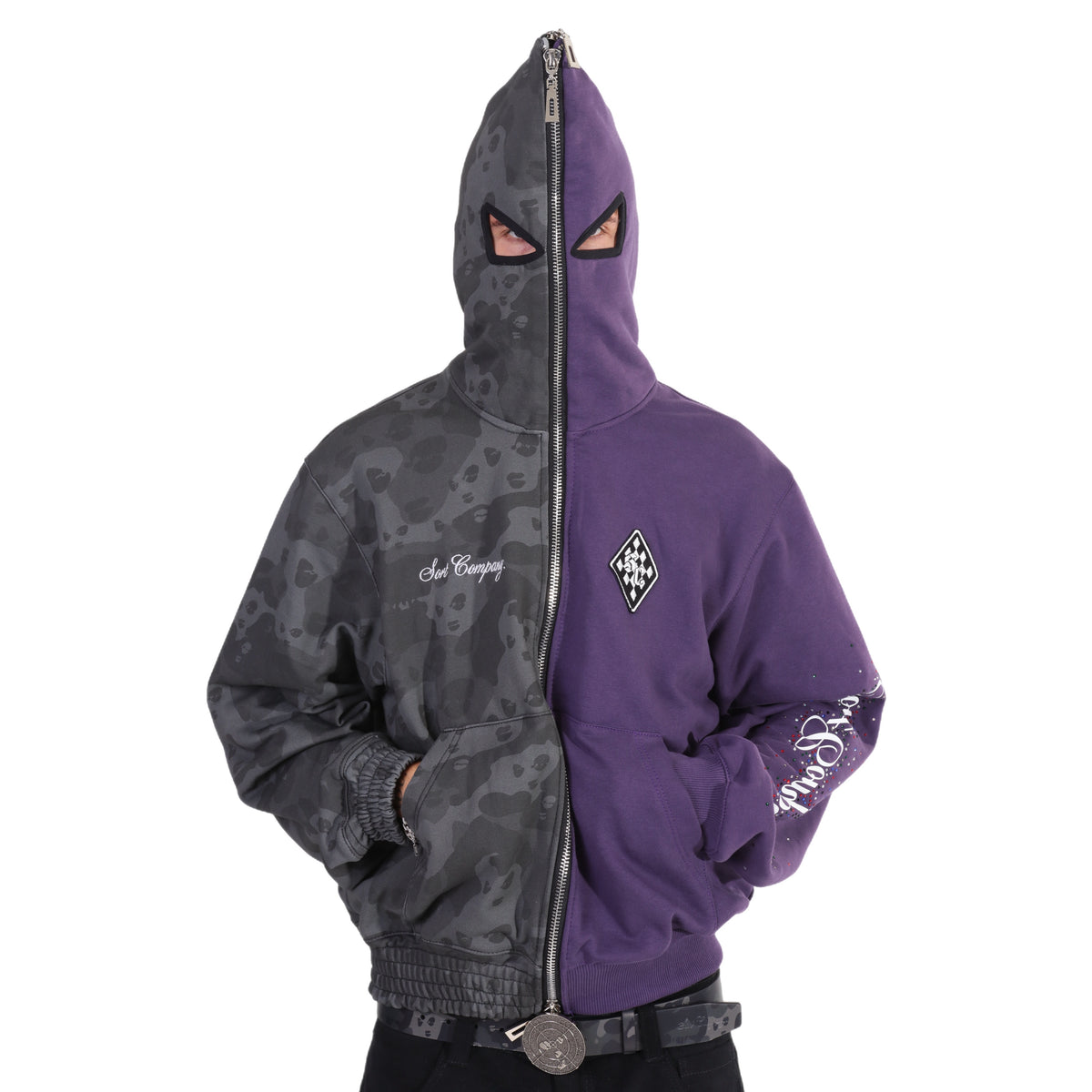 Camo + Ghost 360 Zip Hoodies (2 pieces)