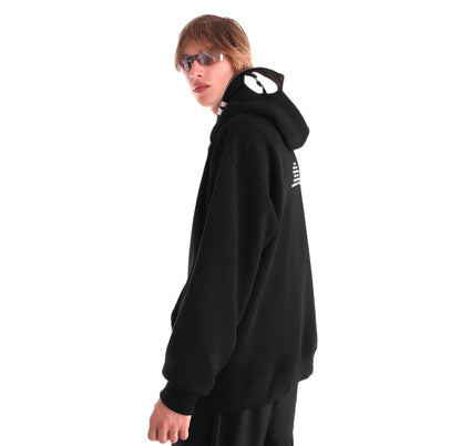 W.O.F. Full Zip Hoodie Black