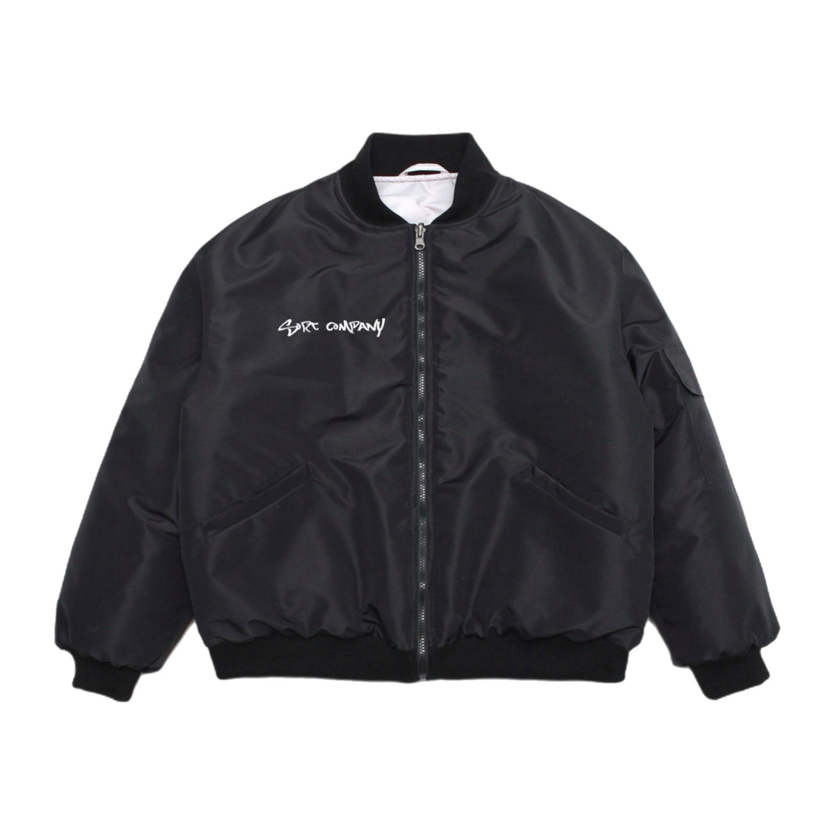 BIG T 2-sided Bomber Black/Light Gray