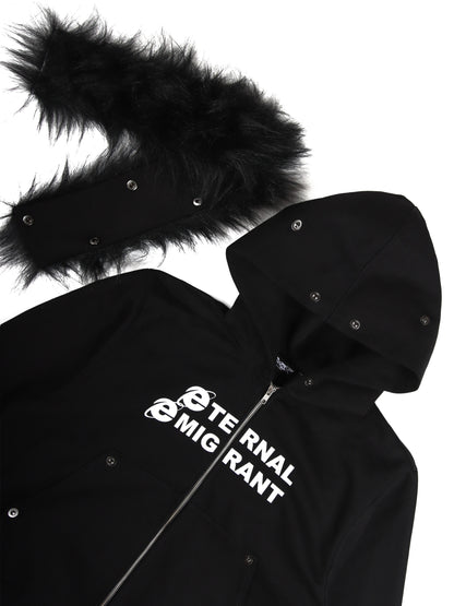 Emigrant Zip Jacket Black
