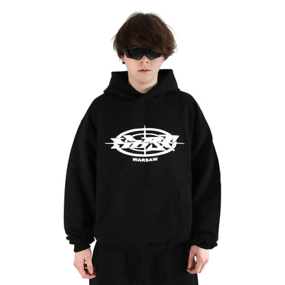 WARSAW Hoodie Black