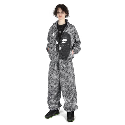 THUG Track Jacket Gray